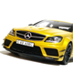 Illustration for article titled Black And Yellow: GT Spirits 1/18 Mercedes-Benz C63 AMG Black Seriesem/em